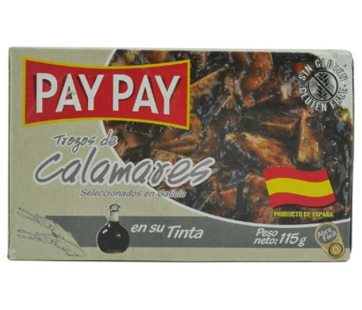 Calamares Pay Pay en su tinta 115 g