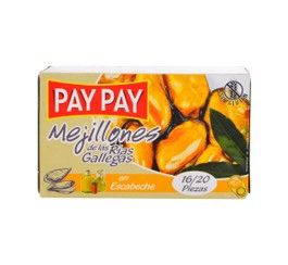 Mejillones Pay Pay en escabeche 115g