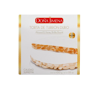 Torta de Turrón Almendra y Miel, Doña Jimena, 100g