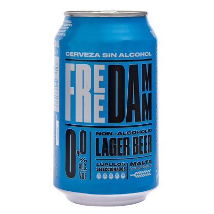 Cerveza Free Damm Sin Alcohol Lata 330ml