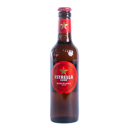 Cerveza Import. España Estrella damm botella  330ml