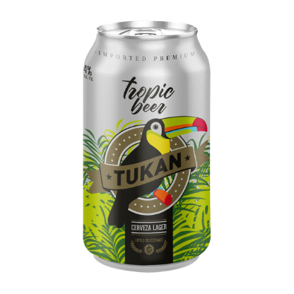 Cerveza Tukan Tropic Beer lata 4% 330ml