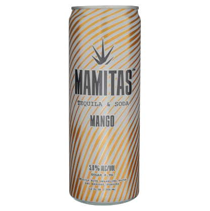 Mamitas Tequila Con Soda  Mango  5% Alcohol 355ml