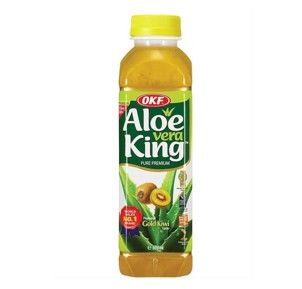 Bebida de Kiwi con Aloe Vera, Marca OKF, 500ml