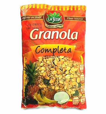 Granola Completa, Marca La Selva, Empaque 1 kg