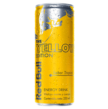 Energizante Red Bull Yellow, Lata 250ml