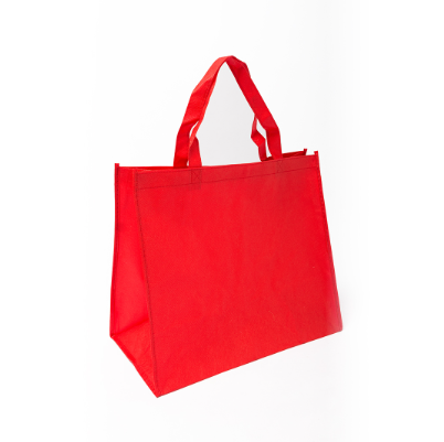 Bolsa Reutilizable Tele color Rojo