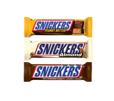 Oferta 3 chocolate Snicker Alm - mani -mantequilla