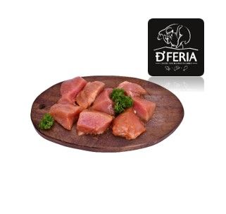 Carne de cerdo en trocitos D feria Empaque 1 kg