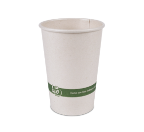 Vaso Linea Verde biodegradable 8oz 50unid