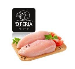 Pechuga de pollo deshuesada filet sin piel CF 1 kg