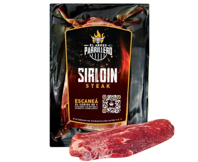 Carne Res, corte Sirloin  El Arreo Precio X KG