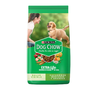 Alimento de Perro Cachorro Raza Mediana y Grande  Dog Chow 1kg