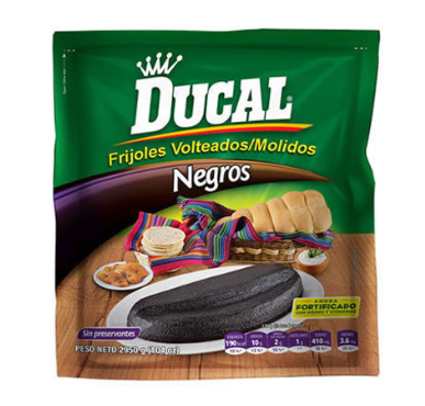 Frijol molido negro Ducal 2950 g