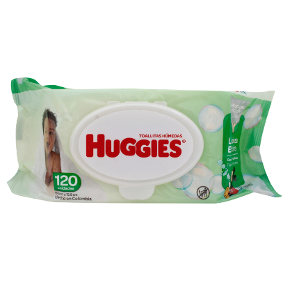 Toalla Humeda Huggies Limpieza Efectiva 120 unidades